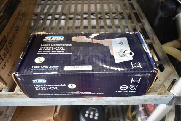 BRAND NEW SCRATCH AND DENT! Zurn Elkay Z1321-CXL-4 Ecolotrol 4" Wall Hydrant - Image 2 of 3