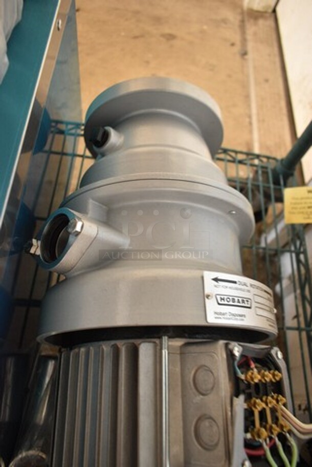 BRAND NEW SCRATCH AND DENT! Hobart FD4/125-1 Commercial Garbage Disposer with Short Upper Housing - 1 1/4 hp, 208-240/480 Volts. - Image 4 of 6