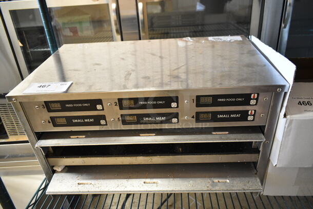 Carter Hoffmann MCHFS212 Stainless Steel Commercial Dedicated Holding Bin. 120 Volts, 1 Phase. Tested and Working! - Image 1 of 5