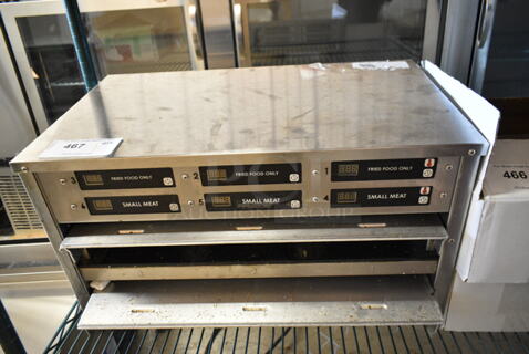 Carter Hoffmann MCHFS212 Stainless Steel Commercial Dedicated Holding Bin. 120 Volts, 1 Phase. Tested and Working!