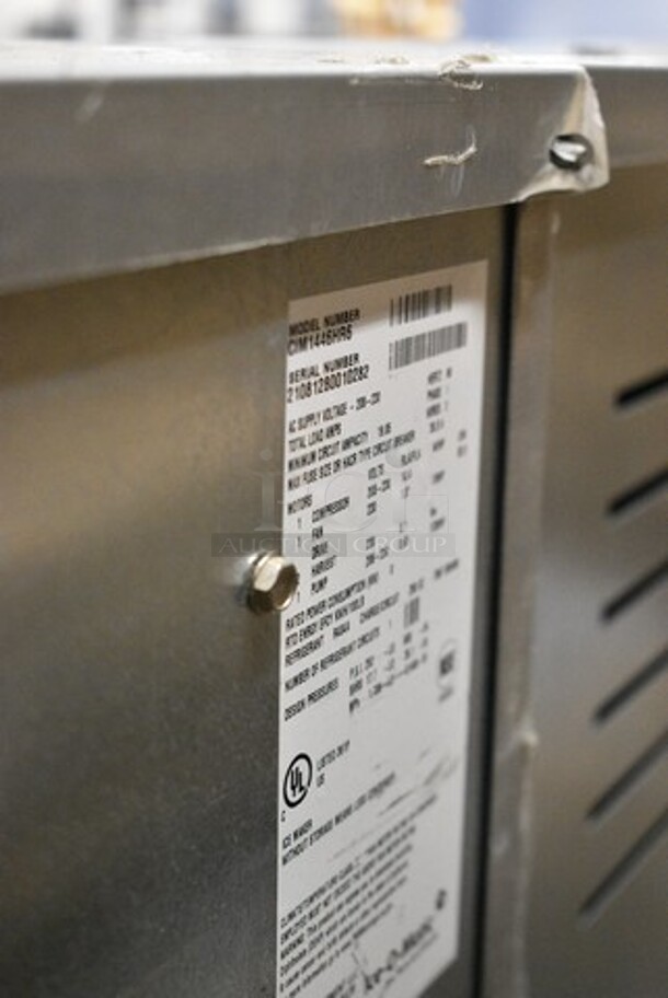 BRAND NEW SCRATCH AND DENT! 2021 Ice-O-Matic CIM1446HR6 Stainless Steel Commercial Half Dice Cube Ice Machine Head. 208-230 Volts, 1 Phase.  - Image 6 of 6