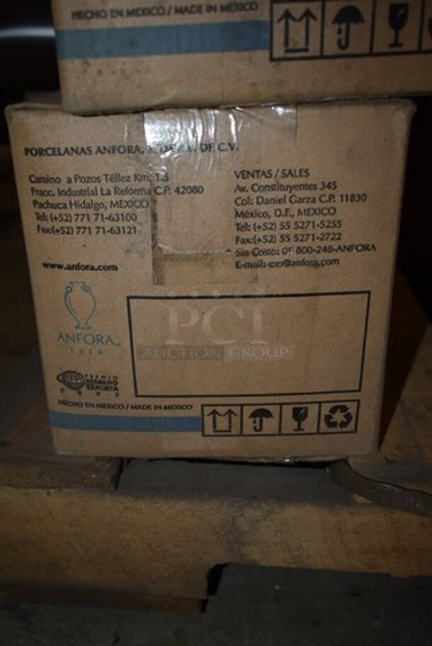 6 Boxes of 24 BRAND NEW! Steelite B061 P200 NR Plate 6-1/2" Red Checkerboard Rim. 6 Times Your Bid!  - Image 3 of 4