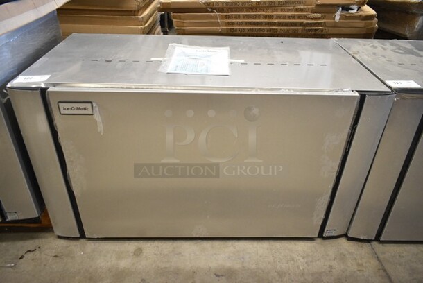 BRAND NEW SCRATCH AND DENT! 2023 Ice-O-MaticCIM1446HR6 Stainless Steel Commercial Half Dice Cube Ice Machine Head. 208-230 Volts, 1 Phase.  - Image 2 of 7