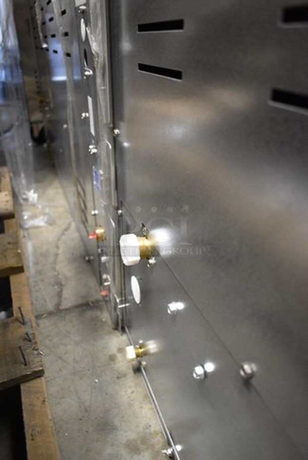 BRAND NEW SCRATCH AND DENT! 2023 Ice-O-MaticCIM1446HR6 Stainless Steel Commercial Half Dice Cube Ice Machine Head. 208-230 Volts, 1 Phase.  - Image 4 of 7