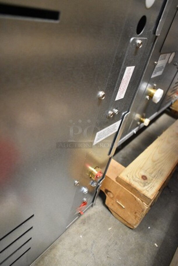 BRAND NEW SCRATCH AND DENT! 2023 Ice-O-MaticCIM1446HR6 Stainless Steel Commercial Half Dice Cube Ice Machine Head. 208-230 Volts, 1 Phase.  - Image 5 of 7