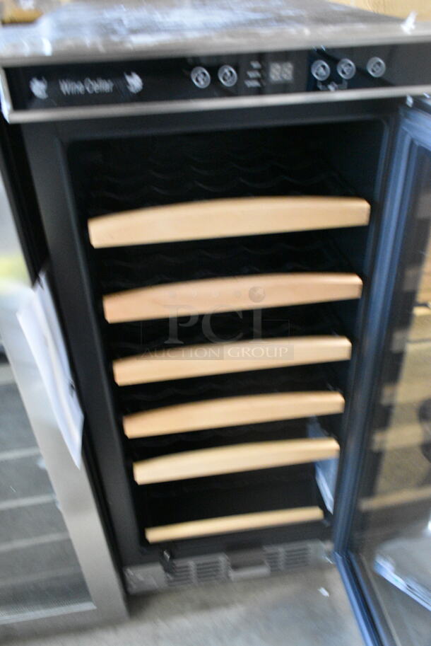 Avanti WC1500DSS Stainless Steel Commercial 30 Bottle Wine Cellar Merchandiser. 115 Volts, 1 Phase. Tested and Working! - Image 3 of 5