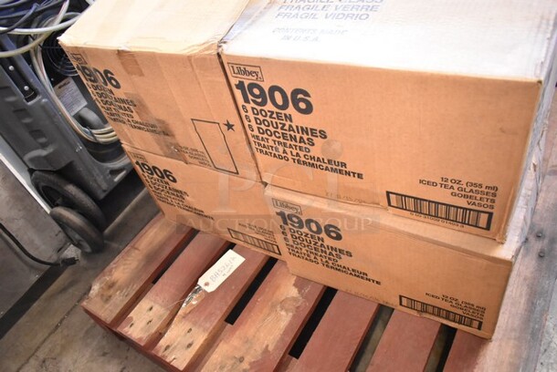 4 Boxes of 72 BRAND NEW! Libbey 1906 12 oz Iced Tea Glasses. 4 Times Your Bid! - Image 2 of 4