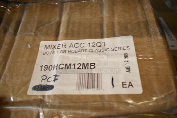 BRAND NEW SCRATCH AND DENT! 190HCM12MB 12 Qt. Stainless Steel Mixing Bowl - Image 3 of 3