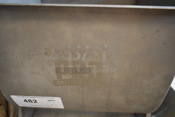 BRAND NEW SCRATCH AND DENT! Backyard Pro BSMM-44T Butcher Series 44 lb. / 7 Gallon Manual Tilting Meat Mixer - Image 6 of 6