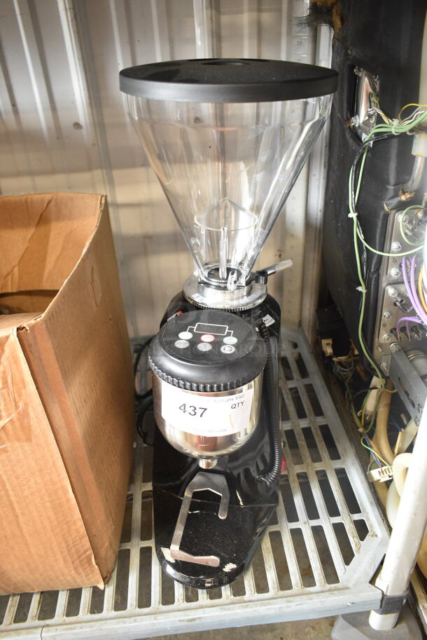 BRAND NEW SCRATCH AND DENT! Estella 236ECEGOD On Demand Espresso Grinder. 120 Volts, 1 Phase. Tested and Working! - Image 2 of 9