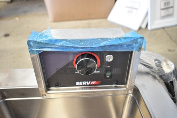 BRAND NEW SCRATCH AND DENT! ServIt 423SDW1H Stainless Steel One Pan Full Size Insulated Drop-In Hot Food Well. 208/240 Volts, 1 Phase.  - Image 3 of 7