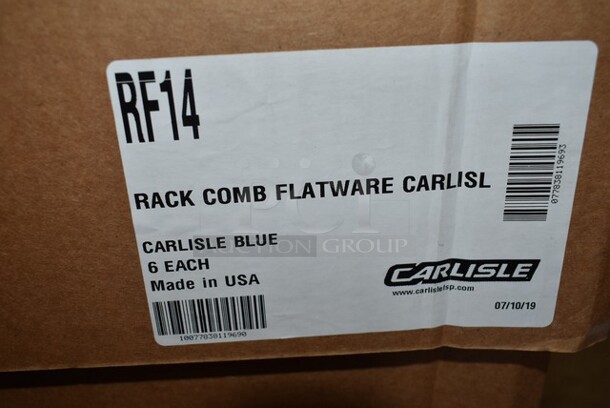 3 Boxes of 6 BRAND NEW! Carlisle RF14 Opticlean Full Size Combination / Flatware Rack. 3 Times Your Bid!  - Image 3 of 3