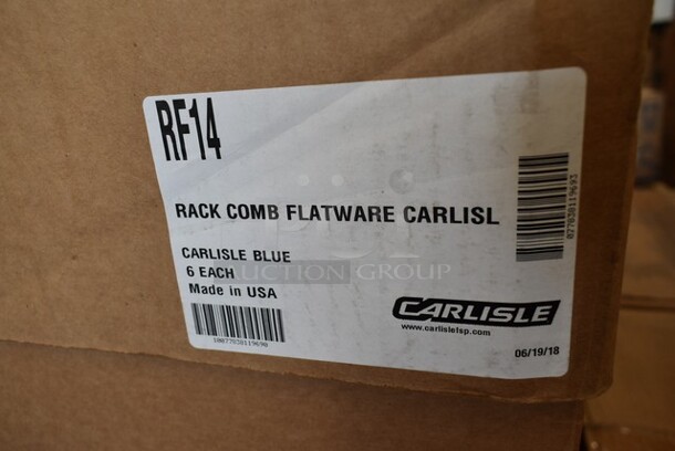 3 Boxes of 6 BRAND NEW! Carlisle RF14 Opticlean Full Size Combination / Flatware Rack. 3 Times Your Bid!  - Image 5 of 5