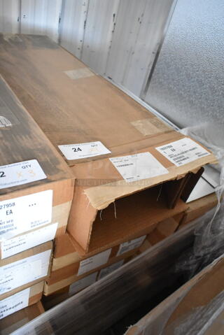 4 BRAND NEW IN BOX! Sandenvendo 1246232 HFD Sign Holder w/ Magnets. 4 Times Your Bid! 