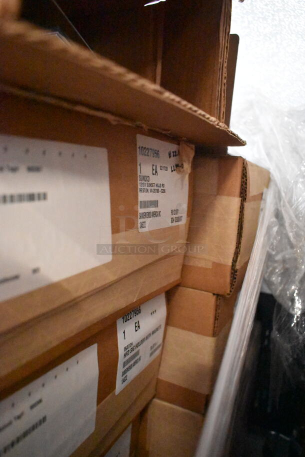4 BRAND NEW IN BOX! Sandenvendo 1246232 HFD Sign Holder w/ Magnets. 4 Times Your Bid!  - Image 4 of 6