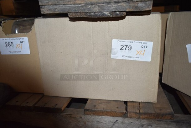 4 Boxes of 6 BRAND NEW! Luminarc Glass Carafe Decanter 1L 33 oz Elegance Sans Bouchon. 4 Times Your Bid!  - Image 2 of 3