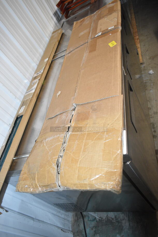 5 BRAND NEW SCRATCH AND DENT! Items Including Regency 460EGPC64 64" NSF Green Epoxy Mobile Shelving Post, 243968 17 Slot Black Shelf Liner, Cutting Board. 5 Times Your Bid!  - Image 5 of 8