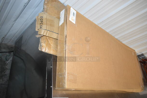 5 BRAND NEW SCRATCH AND DENT! Items Including Regency 460EGPC64 64" NSF Green Epoxy Mobile Shelving Post, 243968 17 Slot Black Shelf Liner, Cutting Board. 5 Times Your Bid!  - Image 7 of 8