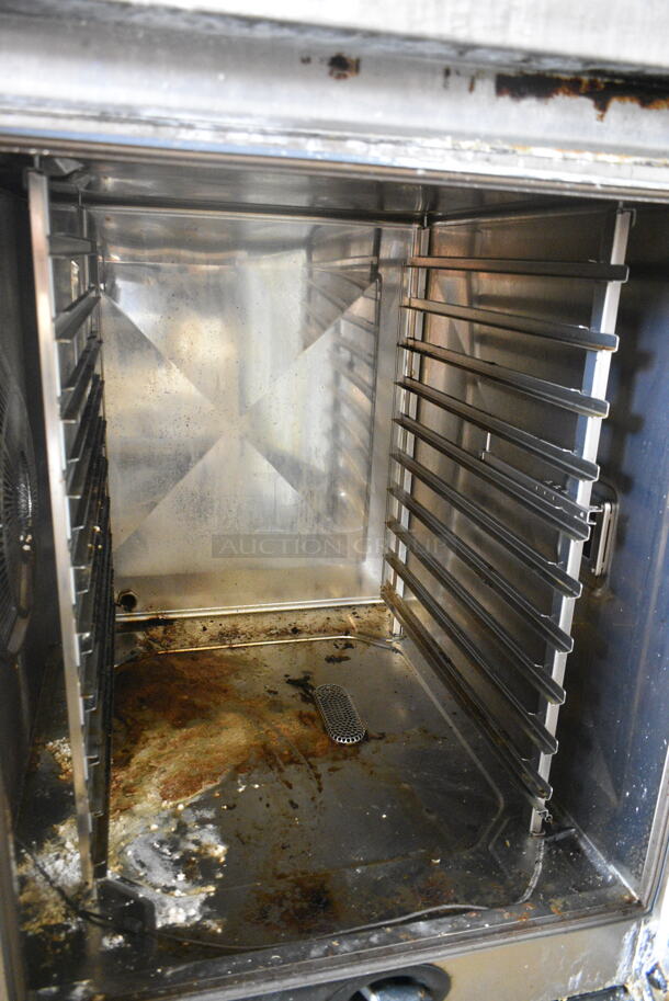 2 2019 Rational Stainless Steel Commercial Combitherm Self Cooking Center Convection Ovens on Commercial Casters. Top Model: SCC WE 62. Bottom Model: SCC WE 102. 480 Volts, 3 Phase. 2 Times Your Bid! - Image 7 of 10