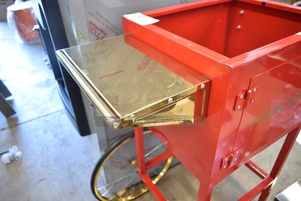 BRAND NEW SCRATCH AND DENT! Carnival King PM8CART Cart for 8 oz. PM850 Popcorn Popper - Image 6 of 7