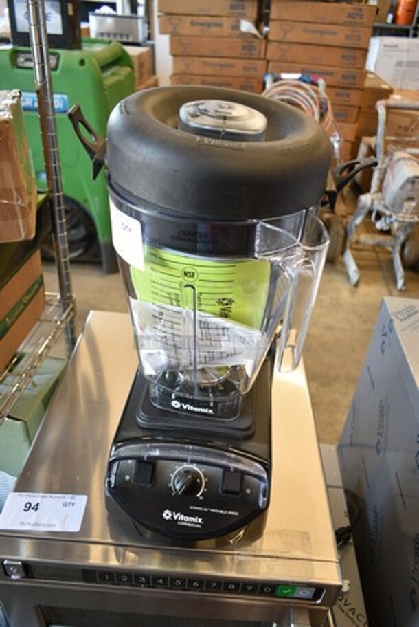 BRAND NEW SCRATCH AND DENT! 2024 Vita-Mix VM0141A Metal Commercial Countertop Blender w/ Pitcher. 120 Volts, 1 Phase. Tested and Working! - Image 2 of 9