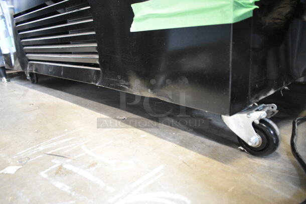 BRAND NEW SCRATCH AND DENT! Mainstreet 829GMC49B Metal Commercial 2 Door Reach In Cooler Merchandiser w/ Poly Coated Racks on Commercial Casters. 115 Volts, 1 Phase. Tested and Powers On But Does Not Get Cold - Image 4 of 12