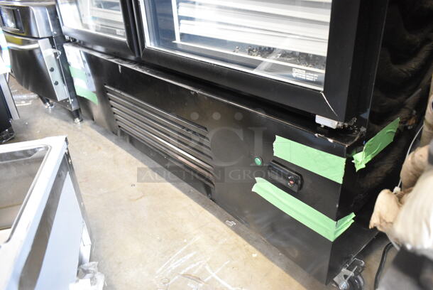 BRAND NEW SCRATCH AND DENT! Mainstreet 829GMC49B Metal Commercial 2 Door Reach In Cooler Merchandiser w/ Poly Coated Racks on Commercial Casters. 115 Volts, 1 Phase. Tested and Powers On But Does Not Get Cold - Image 5 of 12