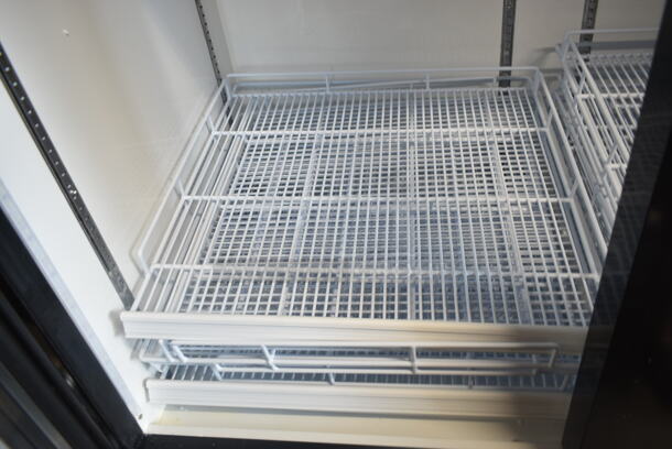 BRAND NEW SCRATCH AND DENT! Mainstreet 829GMC49B Metal Commercial 2 Door Reach In Cooler Merchandiser w/ Poly Coated Racks on Commercial Casters. 115 Volts, 1 Phase. Tested and Powers On But Does Not Get Cold - Image 10 of 12