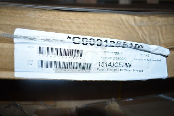 BRAND NEW SCRATCH AND DENT! KYDZ Suite 1514JCEPW 48" x 29 1/2" E-Height Plywood Panel. May Be Missing Pieces.  - Image 3 of 3