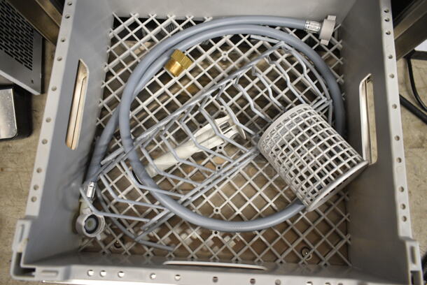 BRAND NEW SCRATCH AND DENT! 2023 Noble 495HTGW22 Stainless Steel Commercial Undercounter High-Temperature Underbar Glass Washer. 208/240 Volts, 1 Phase. - Image 7 of 12