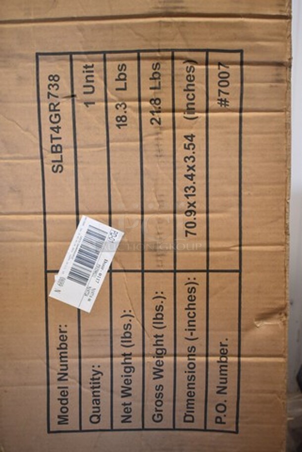 5 BRAND NEW IN BOX! SereneLife SLBT4GR738 Waterproof Boat Bimini Top Cover - 73-78" W 4 Bow. 5 Times Your Bid! - Image 4 of 4