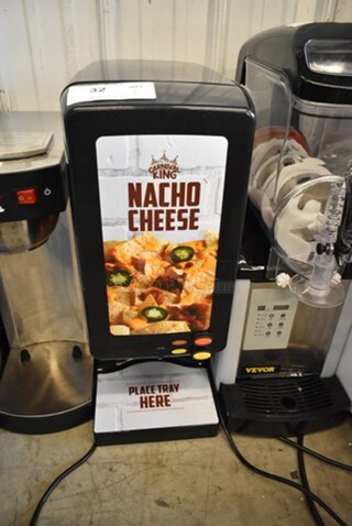 BRAND NEW SCRATCH AND DENT! 2023 Carnival King 382CD225 Metal Commercial Countertop Nacho Cheese Sauce Dispenser. 120 Volts, 1 Phase. Tested and Working!