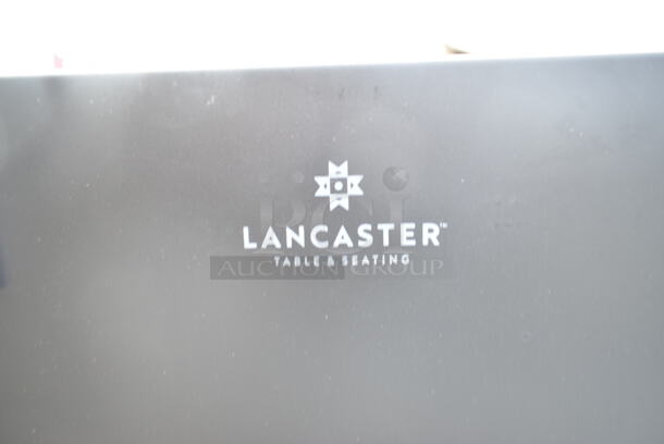 BRAND NEW SCRATCH AND DENT! Lancaster Table & Seating Black Trash Can Shell - Image 4 of 4