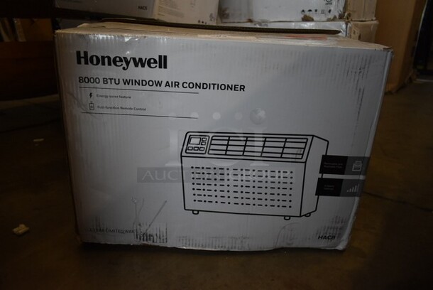 BRAND NEW IN BOX! Honeywell HAC8 8,000 BTU Digital Window Air Conditioner, Remote, LED Display, 4 Modes, Eco, 350 sq. ft. Coverage - Image 2 of 5