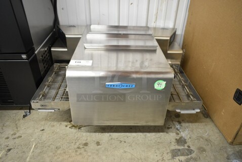 2020 Turbochef HhC2020 Stainless Steel Commercial Countertop Electric Powered Conveyor Rapid Cook Oven. 208/240 Volts, 3 Phase.