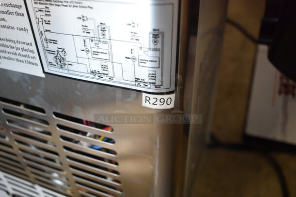 BRAND NEW SCRATCH AND DENT! Vevor Stainless Steel Commercial Countertop Single Hopper Slushie Machine. Tested and Does Not Power On - Image 8 of 8