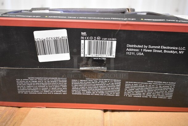 BRAND NEW IN BOX! Coby CSBT-329-RED Speaker.  - Image 4 of 4