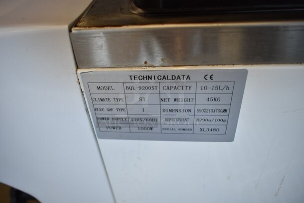 Vevor BQL-9200ST Stainless Steel Commercial Countertop Ice Cream Machine. 110 Volts, 1 Phase.  - Image 6 of 6