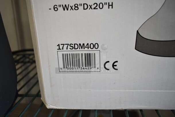 BRAND NEW SCRATCH AND DENT! Galaxy 177SDM400 Stainless Steel Commercial Countertop Single Spindle Drink Mixer. 120 Volts, 1 Phase. Tested and Working! - Image 4 of 4