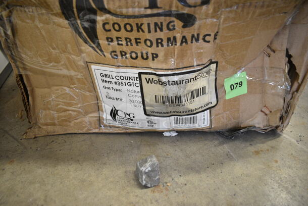 BRAND NEW SCRATCH AND DENT! 2023 Cooking Performance Group CPG 351GTCPG15NL 15" Gas Countertop Griddle with Flame Failure Protection and Thermostatic Controls. 30,000 BTU - Image 3 of 8