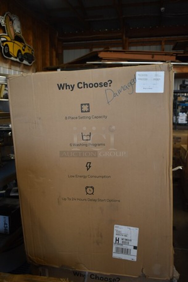 BRAND NEW IN BOX! Honeywell HDS18SS 18 Inch Dishwasher with 8 Place settings 6 Washing Programs - Image 3 of 5