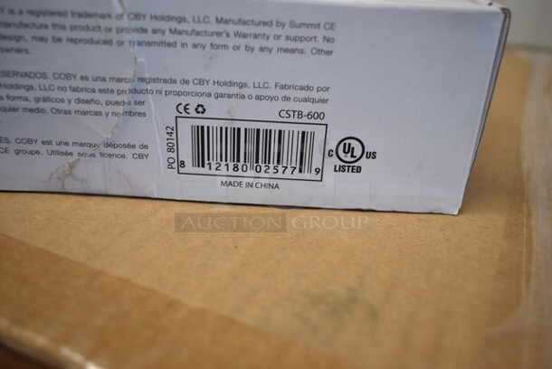 5 BRAND NEW IN BOX! Coby CSTB-600 Digital TV Converter. 5 Times Your Bid!  - Image 3 of 4