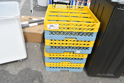 BRAND NEW SCRATCH AND DENT! Lot of 4 Glass Caddies. 