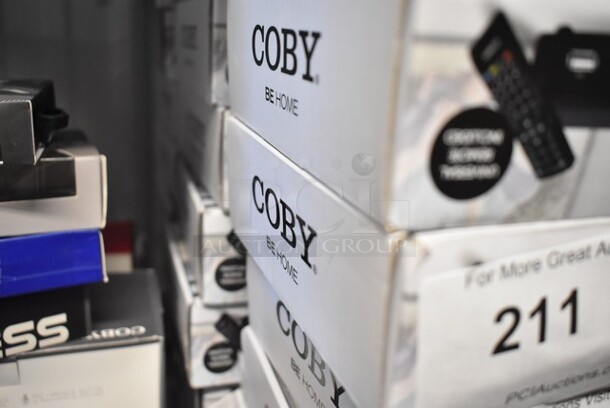5 BRAND NEW IN BOX! Coby CSTB-600 Digital TV Converter. 5 Times Your Bid!  - Image 2 of 4