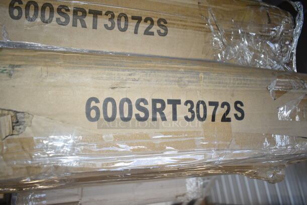 2 BRAND NEW SCRATCH AND DENT! Regency 600SRT3072S 30" x 72" 16-Gauge Type 304 Stainless Steel Sorting Table. 2 Times Your Bid! May Be Missing Pieces.  - Image 3 of 5