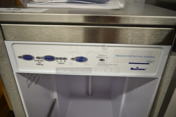 BRAND NEW SCRATCH AND DENT! 2024 Manitowoc UCP0050A-161 Stainless Steel Commercial Self Contained Undercounter Ice Machine. 115 Volts, 1 Phase. - Image 5 of 9