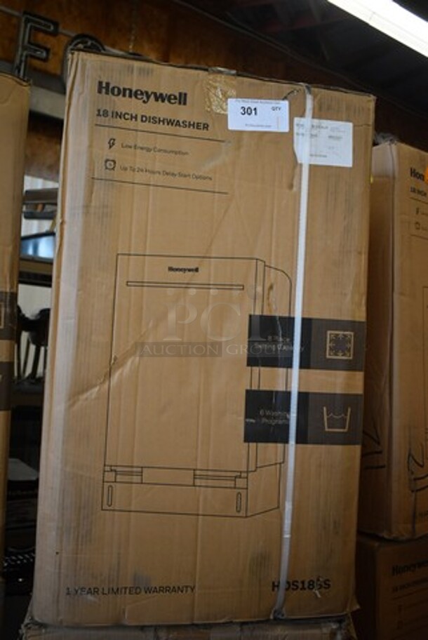 BRAND NEW IN BOX! Honeywell HDS18SS 18 Inch Dishwasher with 8 Place settings 6 Washing Programs - Image 2 of 5