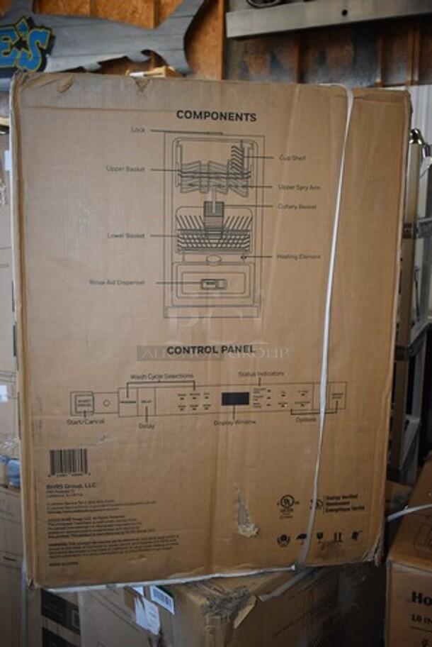 BRAND NEW IN BOX! Honeywell HDS18SS 18 Inch Dishwasher with 8 Place settings 6 Washing Programs - Image 3 of 5