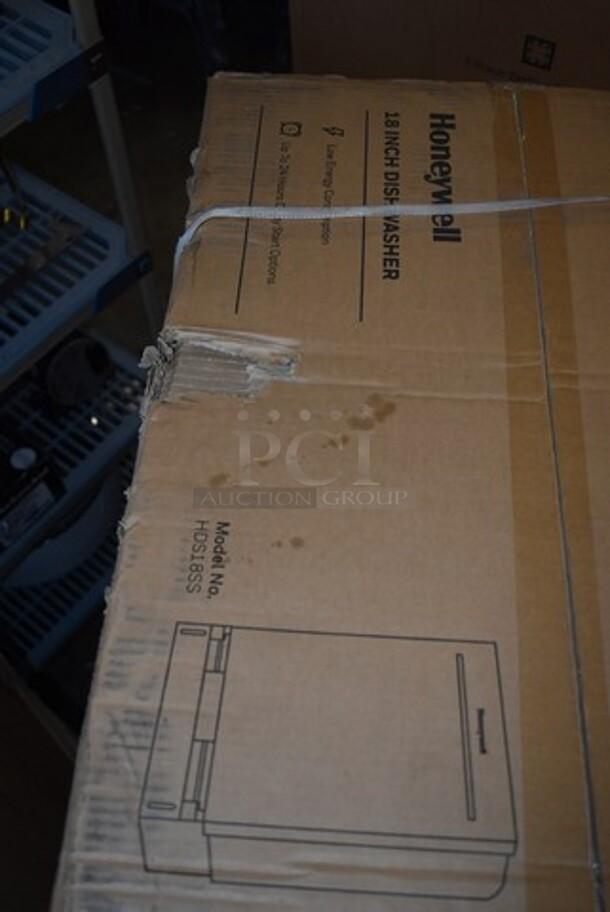 BRAND NEW IN BOX! Honeywell HDS18SS 18 Inch Dishwasher with 8 Place settings 6 Washing Programs - Image 4 of 5