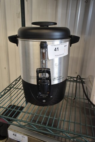 Hamilton Beach 40514R Chrome Finish Coffee Urn. 120 Volts, 1 Phase.